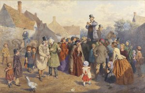 Kummelitohtori, 1866 (wc & bodycolour, paperi) tekijältä Charles Green