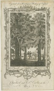 Boscobel - Kuninkaallinen tammi : kaiverrus ja [?1800-luku]