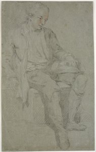 Tutkimus istuvasta nuoresta tekijältä Charles Grignion d.Æ.
