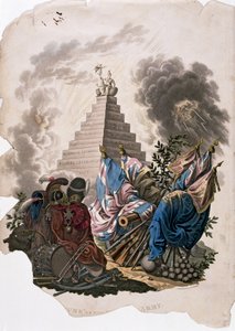 Etukappale Charles Hamilton Smithin teoksesta "British Imperiumin armeijan puvut, viimeisten määräysten mukaan 1812", J.C. Stadlerin akvatinta, Colnaghi and Co, 1812-15 (väri) tekijältä Charles Hamilton Smith