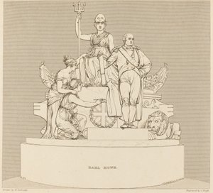 Earl Howen muistomerkki tekijältä Charles Heath after Henry Corbould after John Flaxman