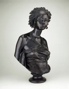 Afrikkalaisen naisen rintakuva, 1851.