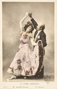 Vanha postikortti/Overturned Dance/Angele Heraud tekijältä Augustus Kollner