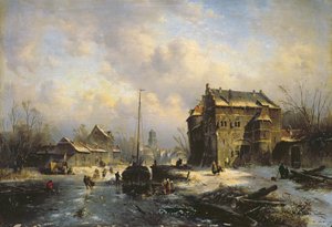 Talvikohtaus, 1851