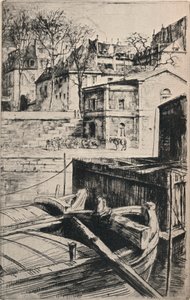 Quai des Celestins, 1915 tekijältä Charles Heyman