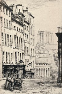 "Rue de la Montagne-Ste Genevieve", 1915 tekijältä Charles Heyman
