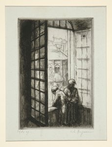 Vanhan Hôtel-Dieun ikkuna tekijältä Charles Heyman
