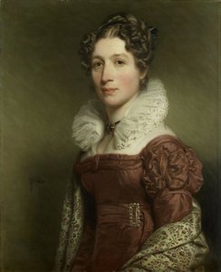 Jacoba Vetter (1796-1830), Pieter Meijer Warnarin vaimo, Amsterdamin kirjakauppias tekijältä Charles Howard Hodges