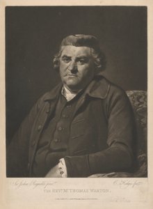 Pastori Thomas Warton tekijältä Charles Howard Hodges
