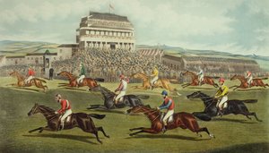 The Liverpool Grand National Steeplechase - Coming In, julkaistu 1872.