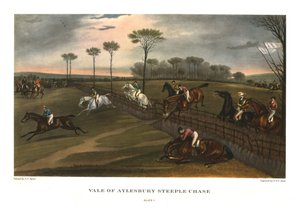 "Vale of Aylesbury Steeple Chase", levy 3, c1836, c1955