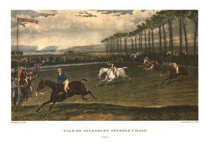"Vale of Aylesbury Steeple Chase", levy 4, c1836, c1955