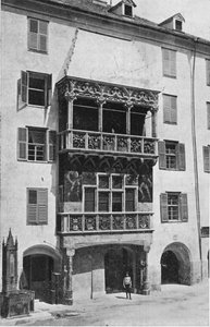 Kultainen katto. Innsbruck, 1913