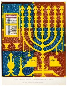Israelin tabernaakkelin pyhät huonekalut ja astiat, 1400-luku, 1840