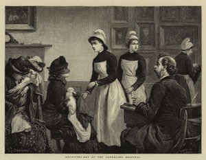 Vastaanottopäivä Foundling Hospitalissa tekijältä Charles J. Staniland
