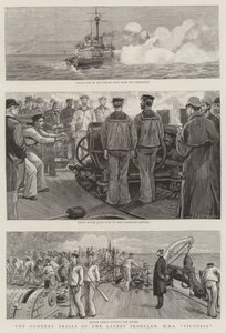 Uusimman Ironcladin ampumakokeet, HMS Victoria