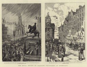 Royal Review of Scottish Volunteers Edinburghissa