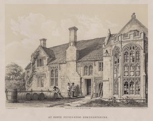 South Pethertonissa, Somersetshiressä (väri litho) tekijältä Charles James Richardson