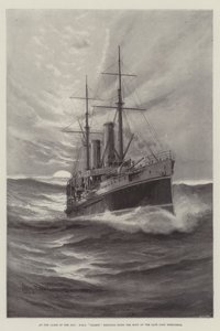 Päivän päätteeksi HMS Talbot tuo kotiin edesmenneen Lord Herschellin ruumiin tekijältä Charles John de Lacy