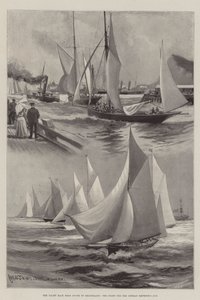 Yacht Race Doverista Helgolandiin, Saksan keisarin Cupin lähtö
