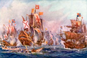 Elisabetin merimiesten loistava voitto Espanjan Armadan yli