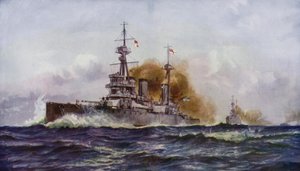 Kuuluisa taisteluristeilijä - HMS Invincible.