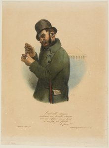 Execrable Assassin harkitsee kamalaa hyökkäystään... tekijältä Charles Joseph Traviès