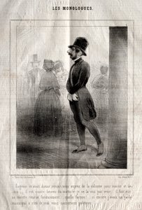 Monologit: Eugénie oli varannut minulle tapaamisen kolumnille puoli yhdeksäksi yöksi... tekijältä Charles Joseph Traviès de Villers