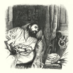 Hymni Jumalalleni (kaiverrus) tekijältä Charles Keene