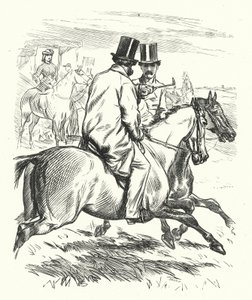 Hopeakenkä (kaiverrus) tekijältä Charles Keene