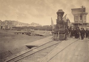Lincoln Funeral Train, Philadelphia, 22.-24.4.1865. tekijältä Charles L. Philippi
