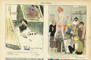 Kuva Chas-Labordesta (1886-1941) Le Riressä, 21.3.2008 - Meli-Melo - Taide, opetus, Nudiitti - Malli (joka poseeraa)