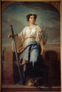Charles Landellen tasavallan maalauksen allegorinen esitys