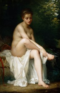 Ismenie, Dianan nymfi tekijältä Charles Landelle