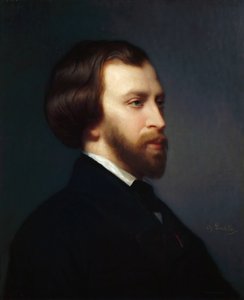 Alfred de Mussetin muotokuva 1810-1857
