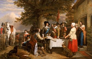 Edge Hillin taistelun aatto, 1642, 1845