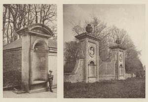 Coleshill, Berkshire, alkovi, portti takasisäänkäynnissä tekijältä Charles Latham