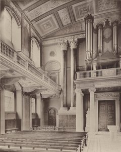 Greenwichin sairaala, kappelin sisätilat tekijältä Charles Latham
