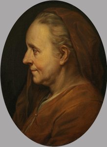 Iäkkään naisen rintakuva tekijältä Charles Le Brun