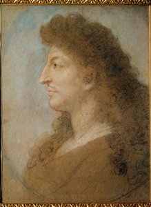 Ludvig XIV:n muotokuva ... tekijältä Charles Le Brun