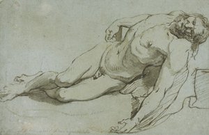 Kuollut Kristus, 1646 tekijältä Charles Le Brun