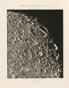Carte photographique de la lune, planche XXIV (Kuun valokuvakartta, levy XXIV),helmikuu 11. helmikuuta tekijältä Charles le Morvan