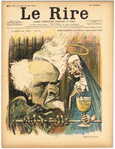 Kansi ""Le Lire"", numero 177, Satiric in Colors tekijältä Charles Leandre