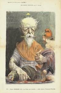 Henri Brisson, ranskalainen poliitikko, kuvitus Le Rirelle
