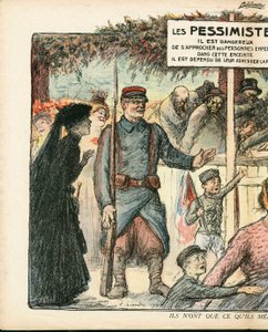 La Baionnette, Satiirinen väreissä tekijältä Charles Leandre