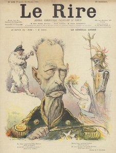 Le General Andre, kuvitus Le Rirelle tekijältä Charles Leandre