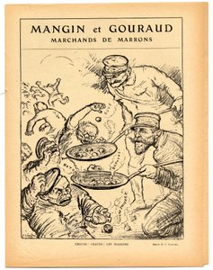 Le Lire rouge, satiirinen mustavalkoisessa tekijältä Charles Leandre