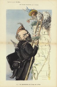 Leon Bourgeois, ranskalainen poliitikko, kuvitus Le Rirelle