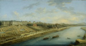 Passy ja Chaillot Grenellesta nähtynä, noin 1743 (maalaus) (kuva)