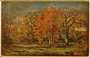 Forest fringe (maalaus kankaalle)